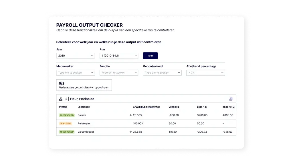 online salaris administratie output checker