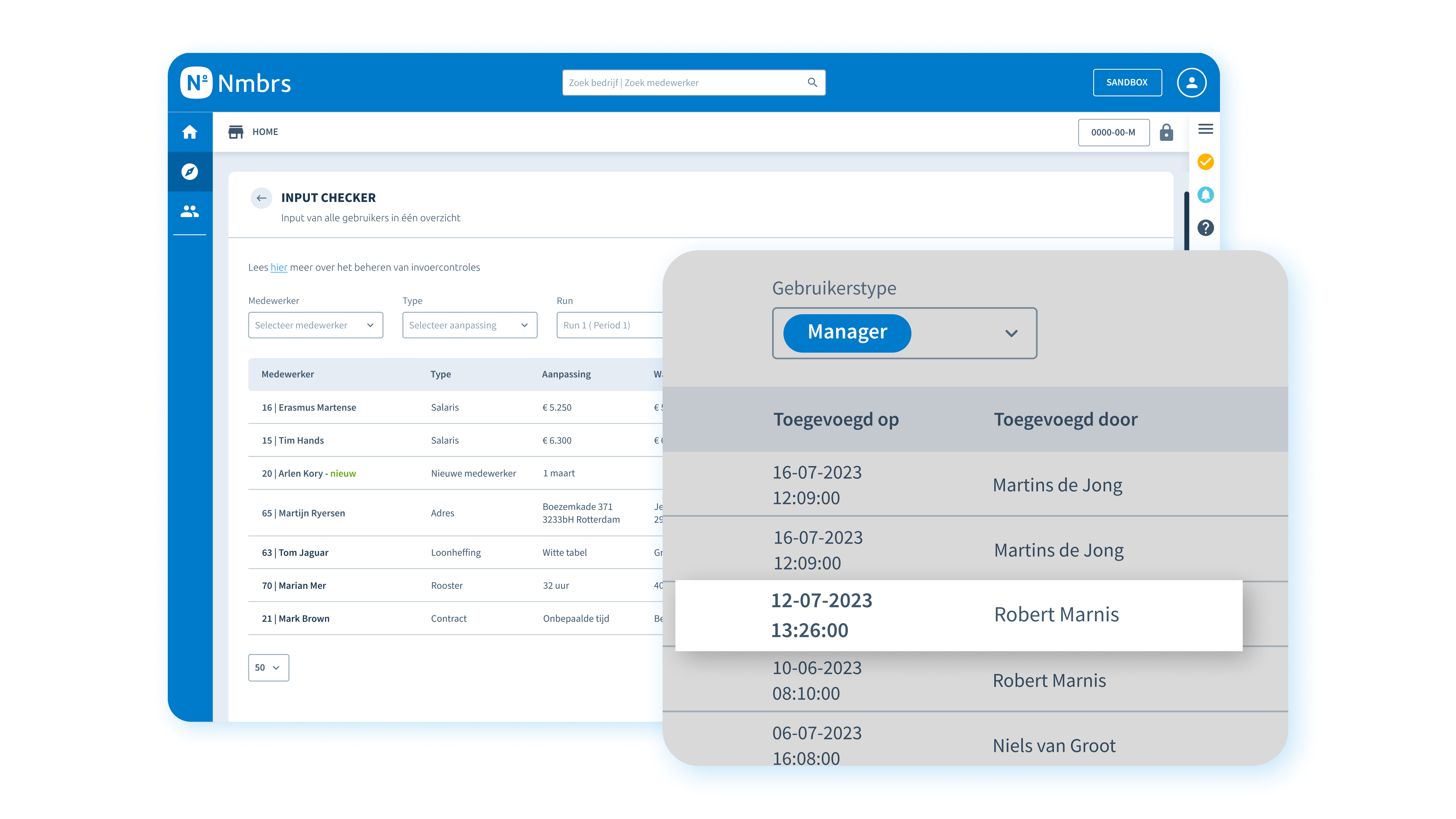 (Dutch) Input Checker - Transparency