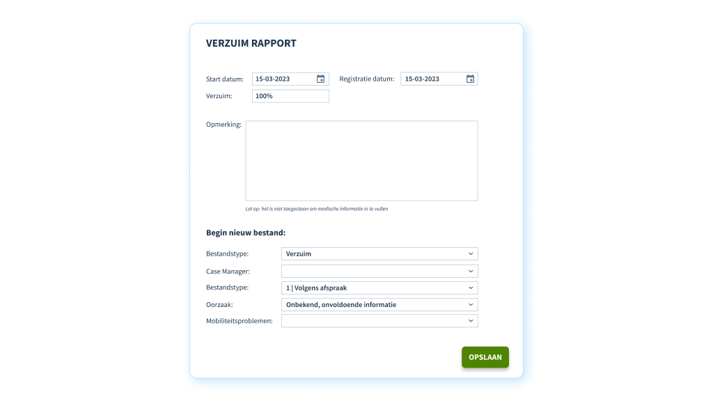 Absence registration_NL