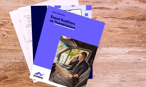 Vergelijk Nmbrs Compilation met je huidige samenstelsoftware