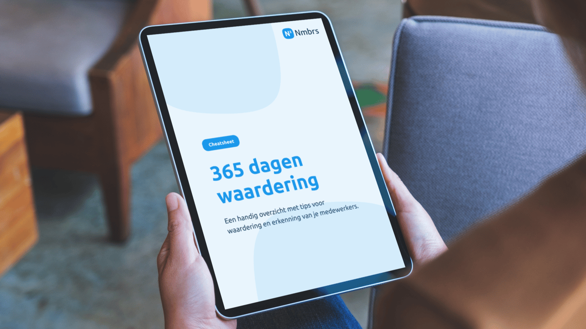 Cheatsheet - 365 dagen waardering