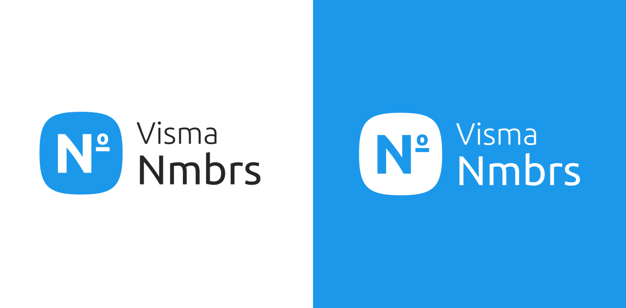 Visma Nmbrs branding colours