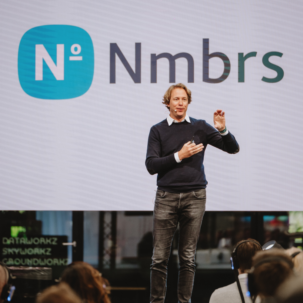 Michiel CEO Nmbrs keynote