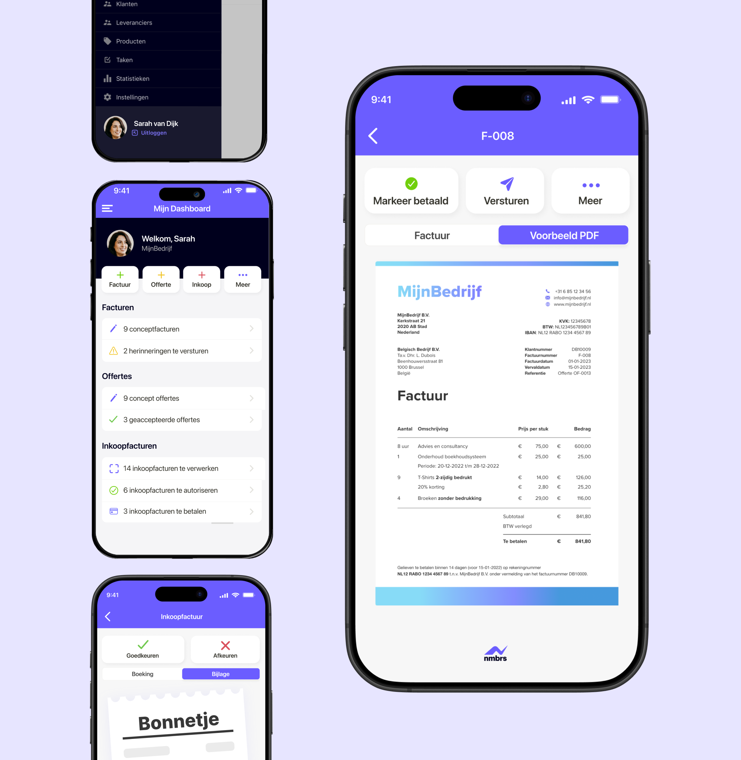 Mobiele app -totaal