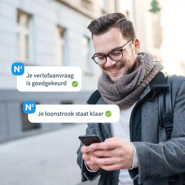 Employee getting notifications