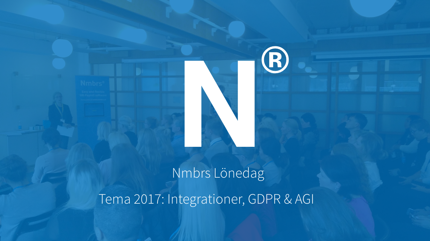 Nmbrs Lönedag 2017